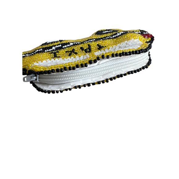 Bags | Handbeaded Taxi Cab Checker Car Coin purse - Picture 3 of 5